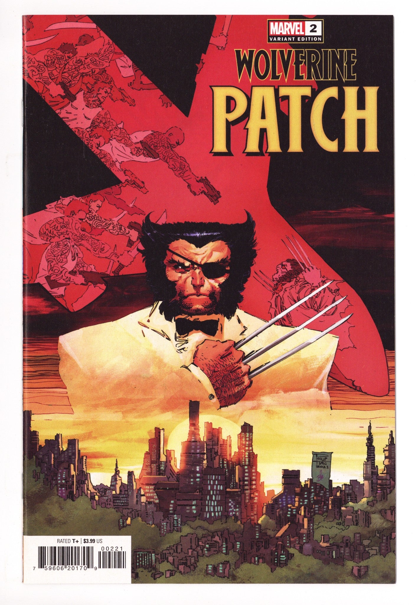 Wolverine: Patch 2 High Grade (2022) Tan Variant 
