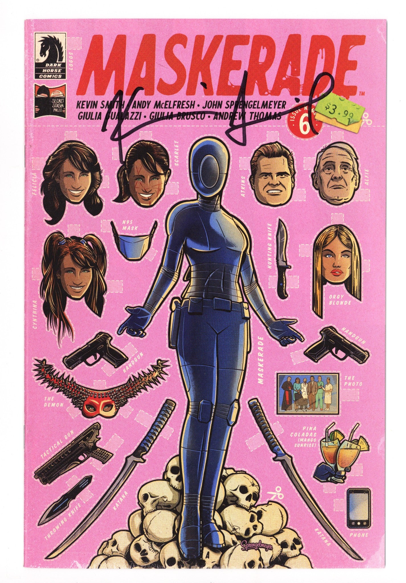 Maskerade 6 High Grade (2023) Signed x1 Cover Kevin Smith 