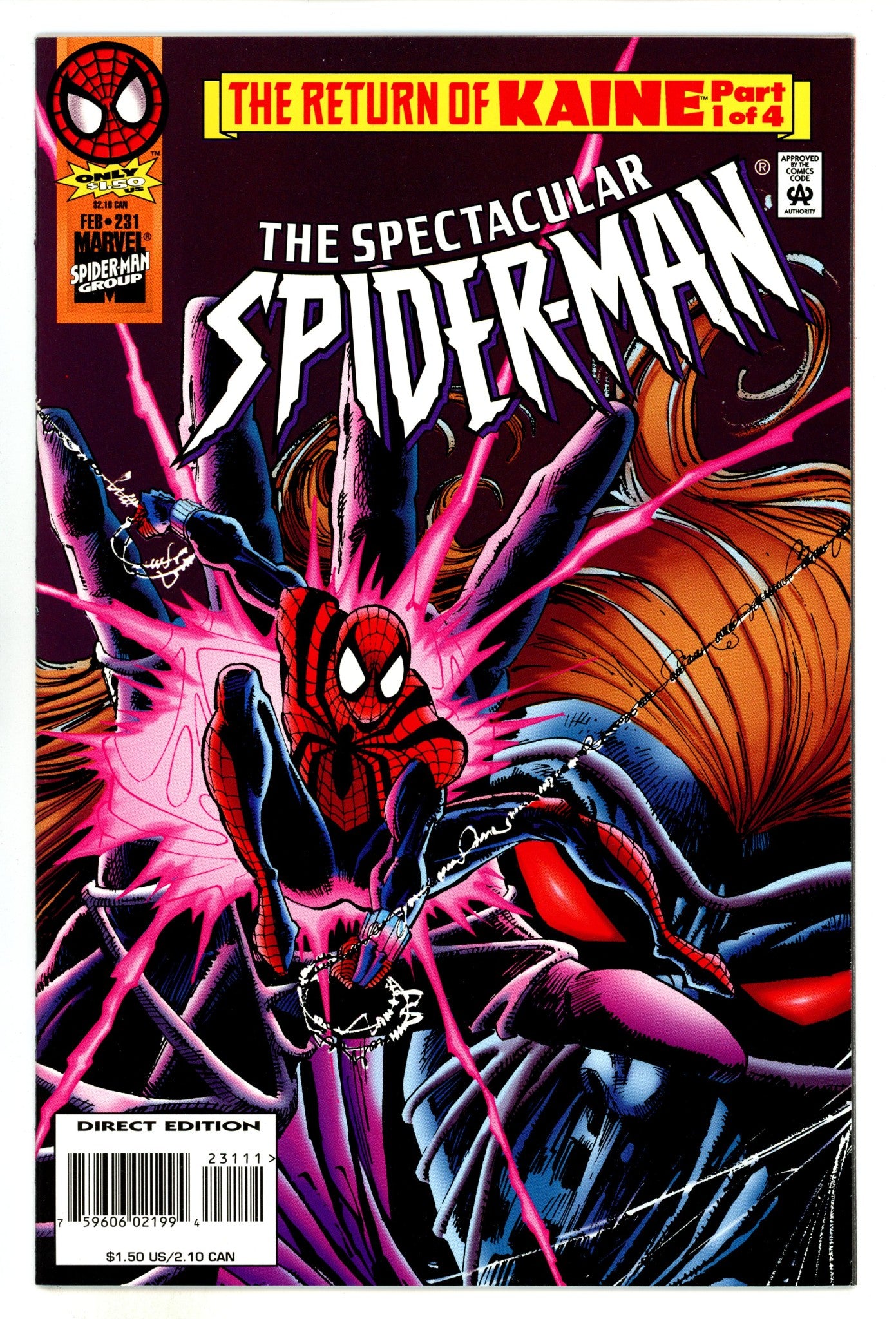 The Spectacular Spider-Man Vol 1 231 High Grade (1996) 