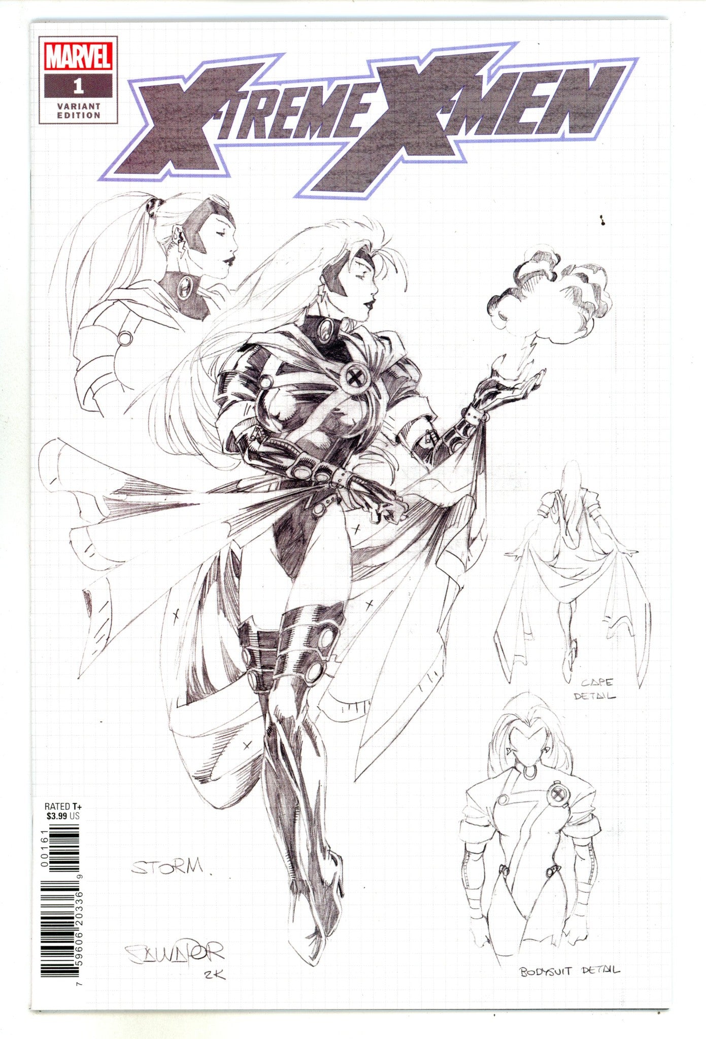 X-Treme X-Men Vol 3 1 High Grade (2023) Larroca Design Incentive Variant 