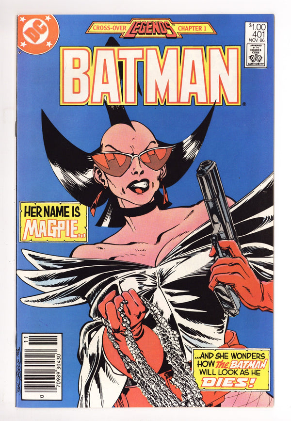 Batman Vol 1 401 NM- (9.2) (1986) Canadian Price Variant