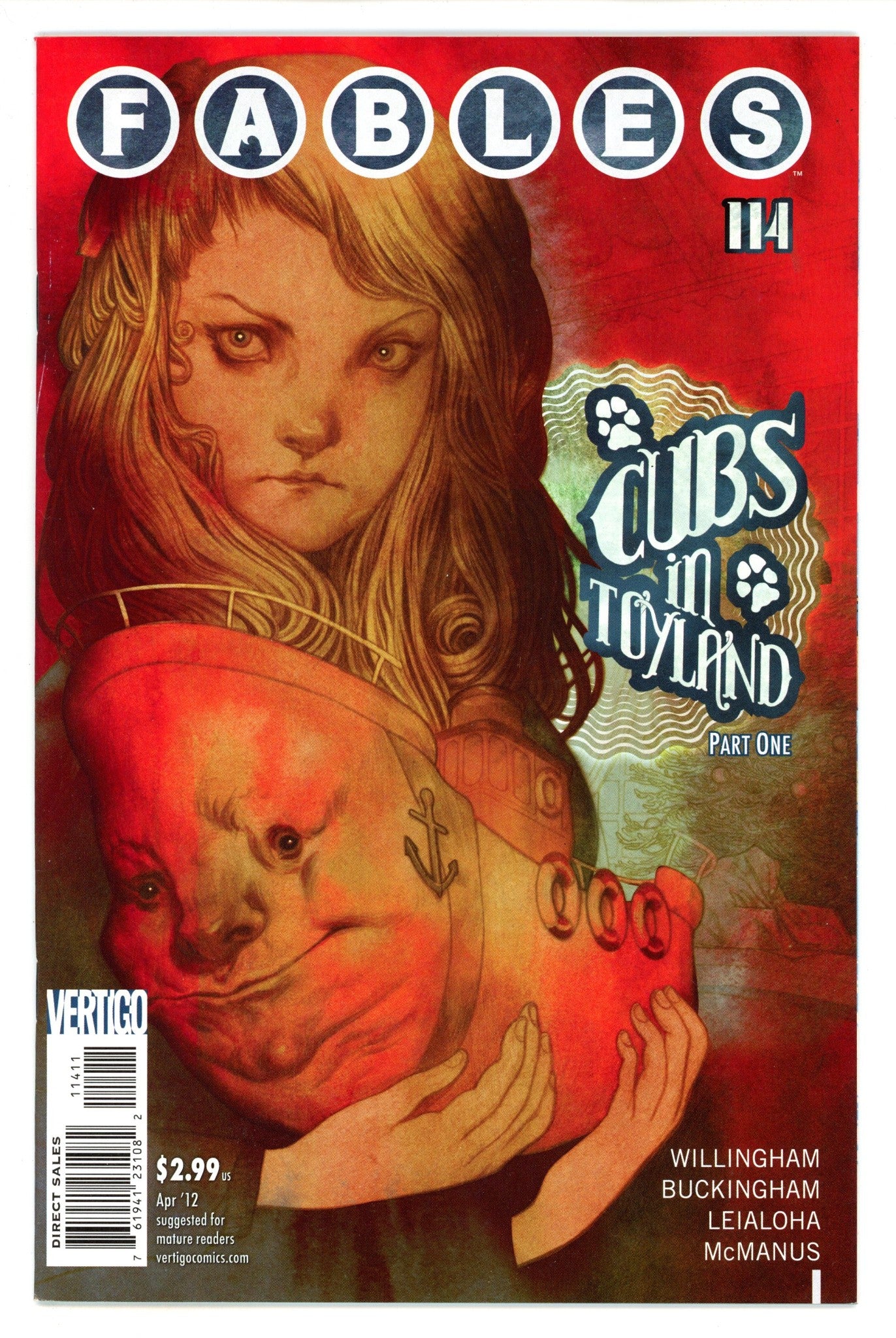 Fables 114 Mid Grade (2012) 