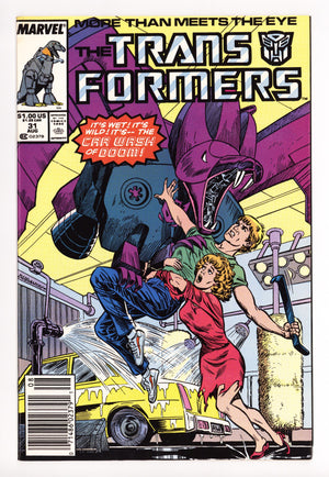 The Transformers 31 Mid Grade (1987) Newsstand