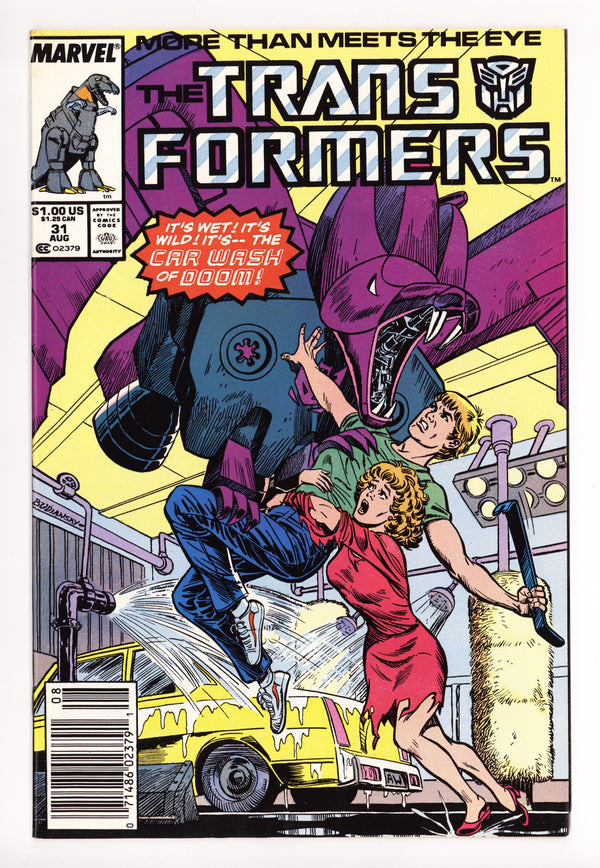 The Transformers 31 Mid Grade (1987) Newsstand