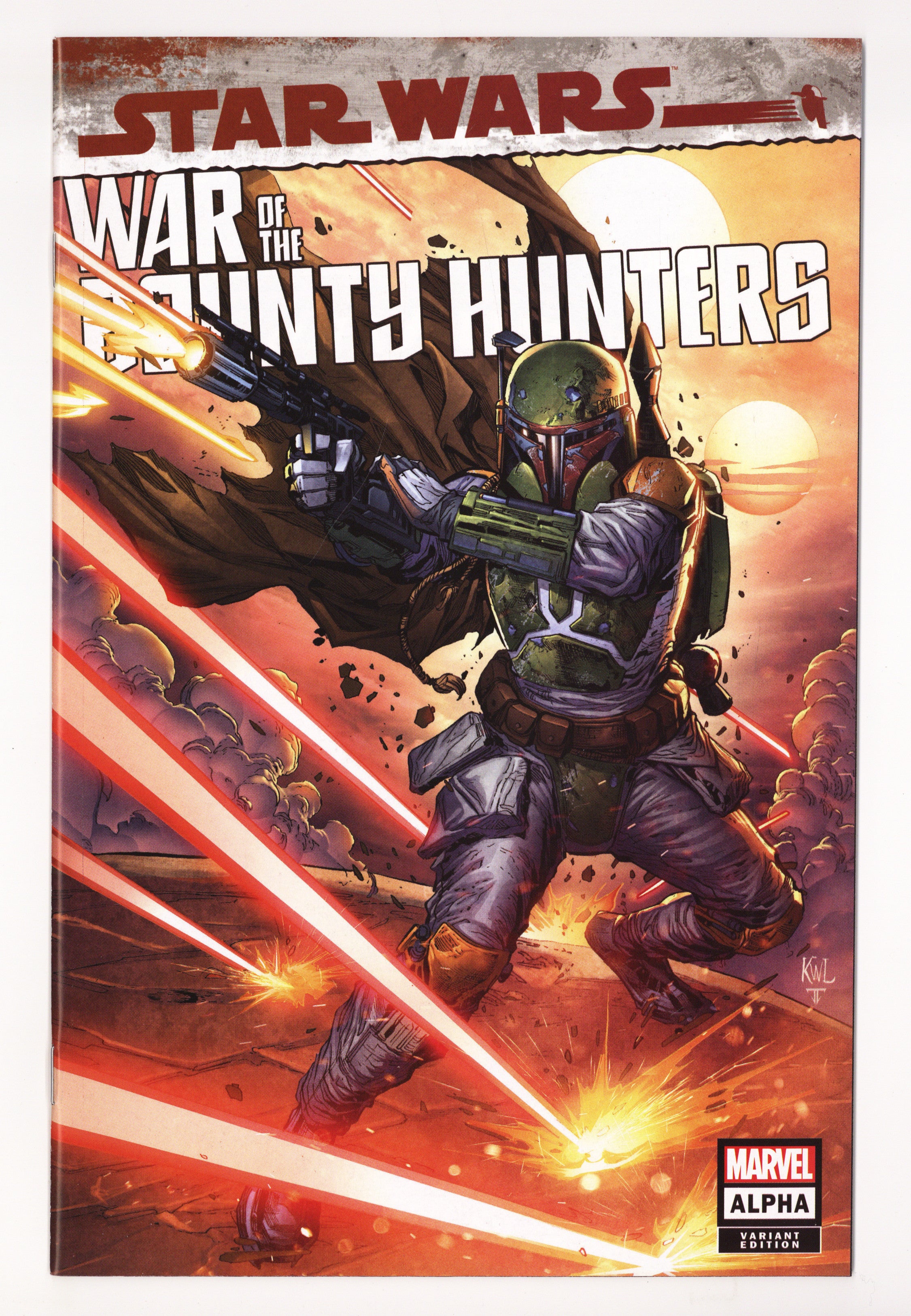Star Wars: War of the Bounty Hunters Alpha 1 High Grade (2021) Lashley Variant 