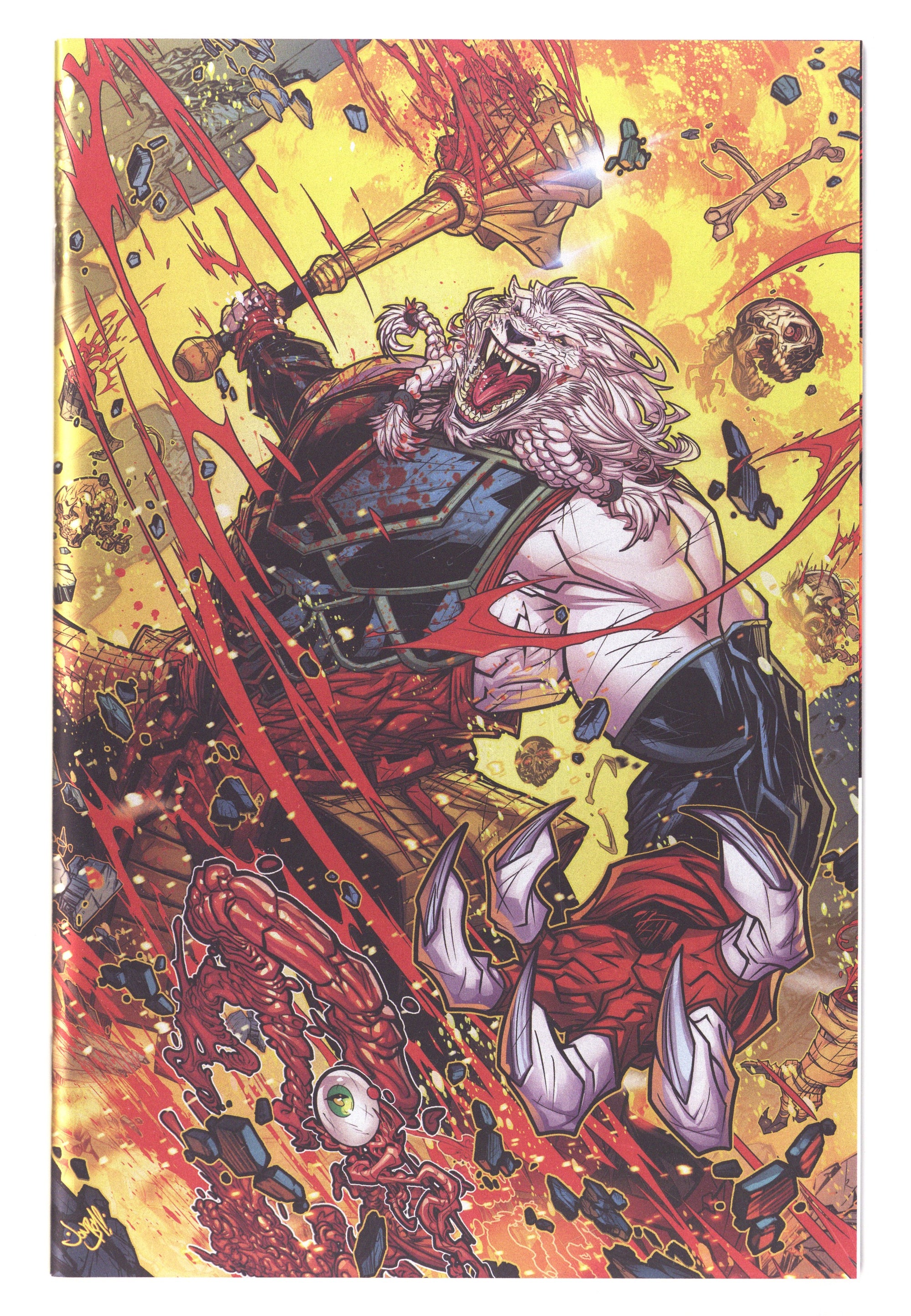 Invincible Universe: Battle Beast   1  NM (9.4)   (2025) Meyers Foil Virgin Exclusive Variant  
