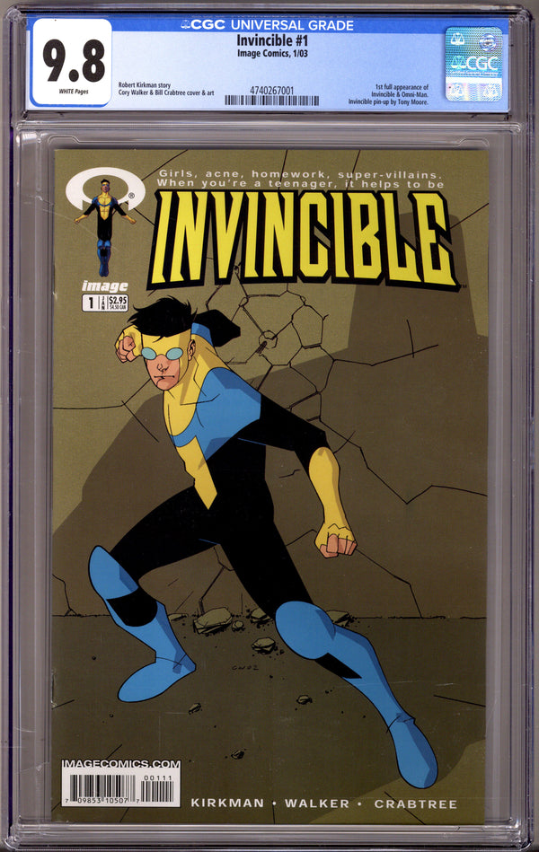 Invincible 1 CGC 9.8 (NM/M) (2003) 