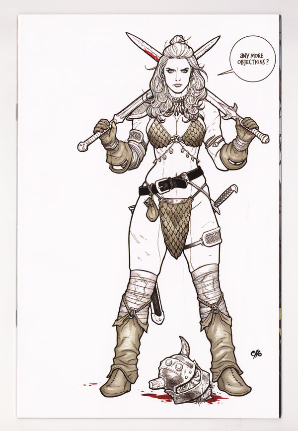 Savage Red Sonja   5  VF/NM (9.0)   (2024) Cho Virgin   Incentive Variant