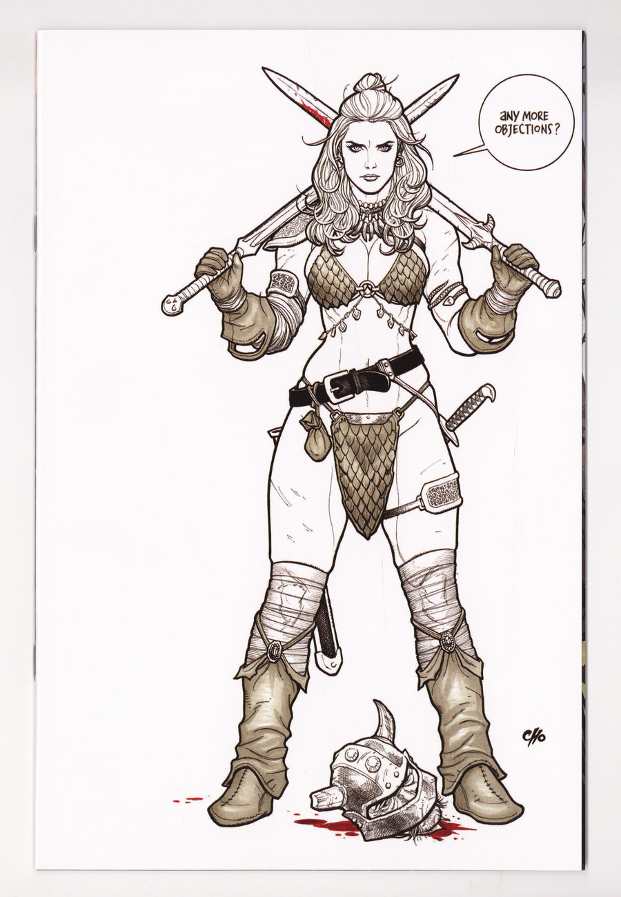 Savage Red Sonja   5  VF/NM (9.0)   (2024) Cho Virgin   Incentive Variant  