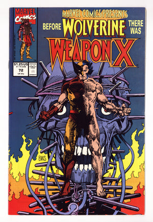 Marvel Comics Presents Vol 1 72  FN/VF (7.0)   (1991)