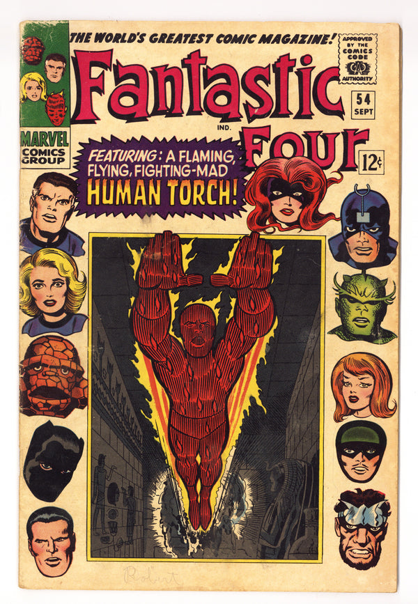 Fantastic Four Vol 1 54  VG (4.0)   (1966)