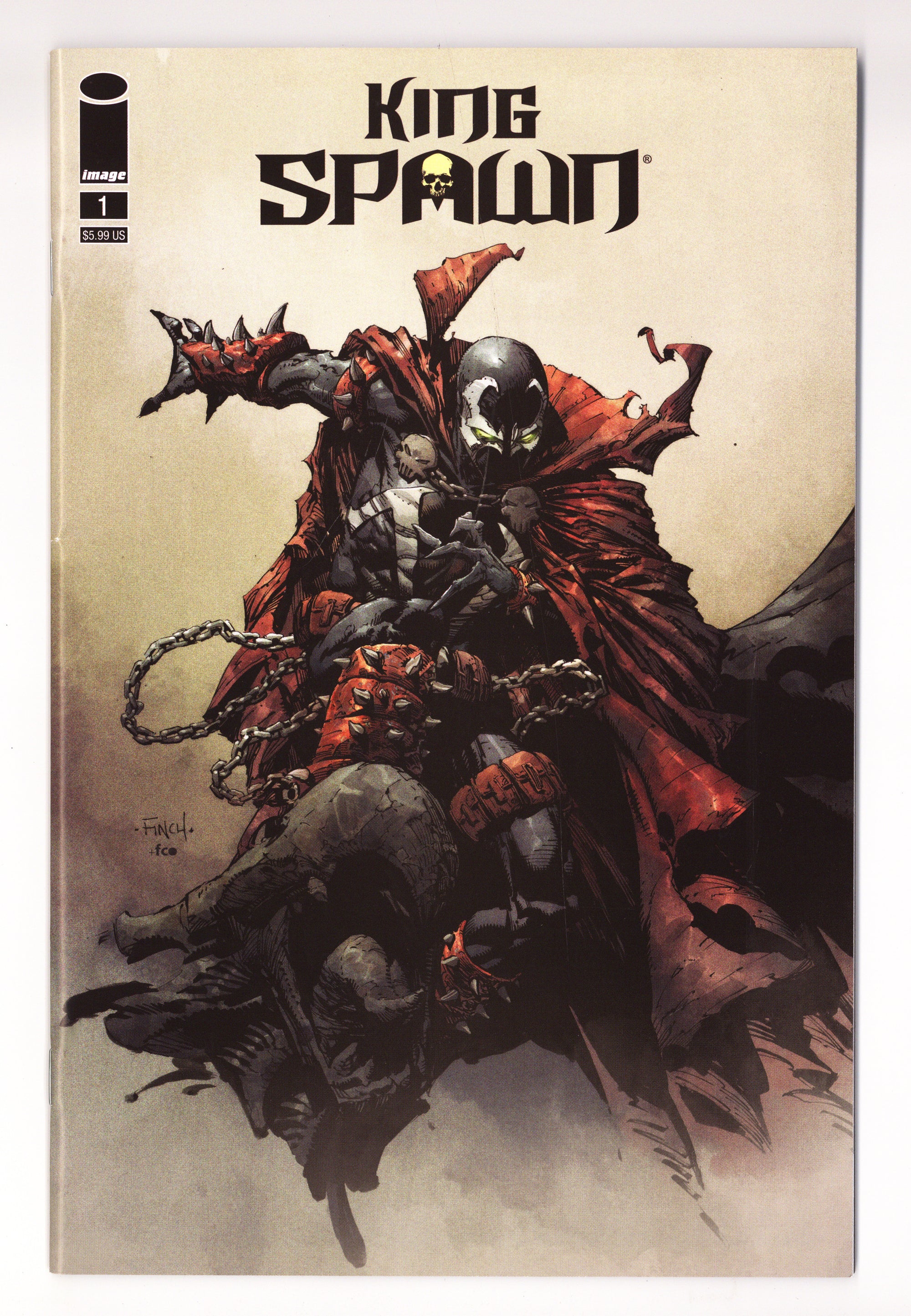 King Spawn 1 High Grade (2021) Finch Variant 