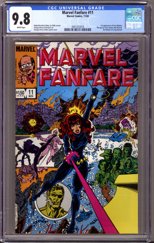 Marvel Fanfare   11 CGC 9.8 (NM/M)   (1983)