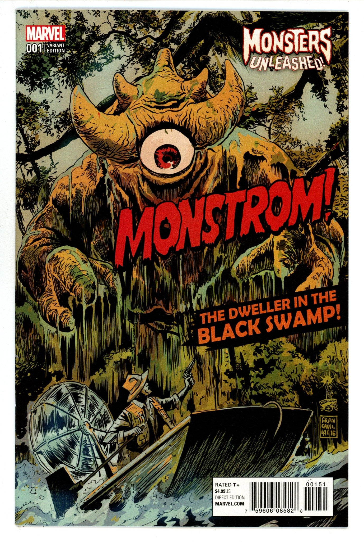 Monsters Unleashed Vol 2 1 High Grade (2017) Francavilla Variant 