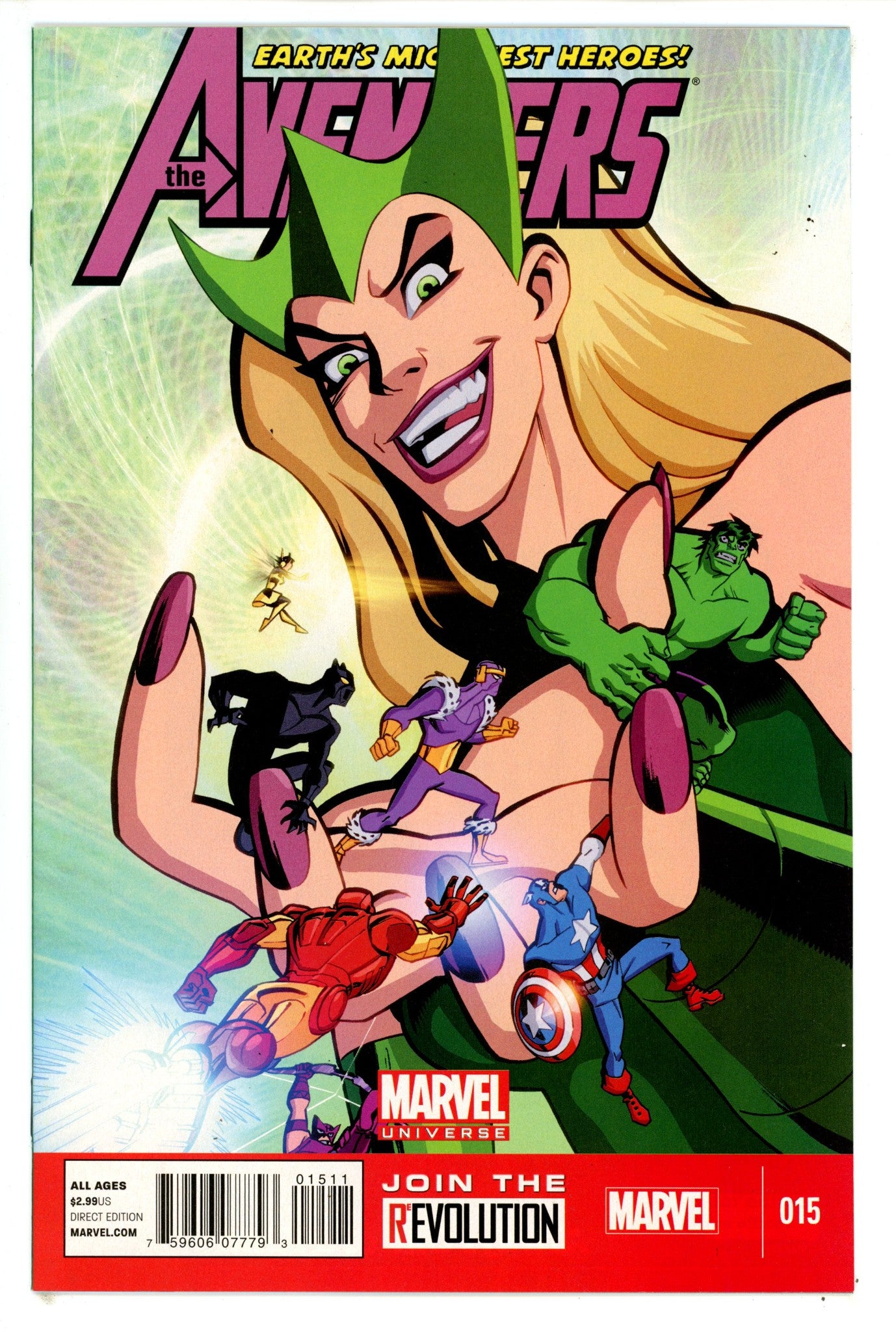 Marvel Universe Avengers Earth's Mightiest Heroes 15 NM- (9.2) (2013) 