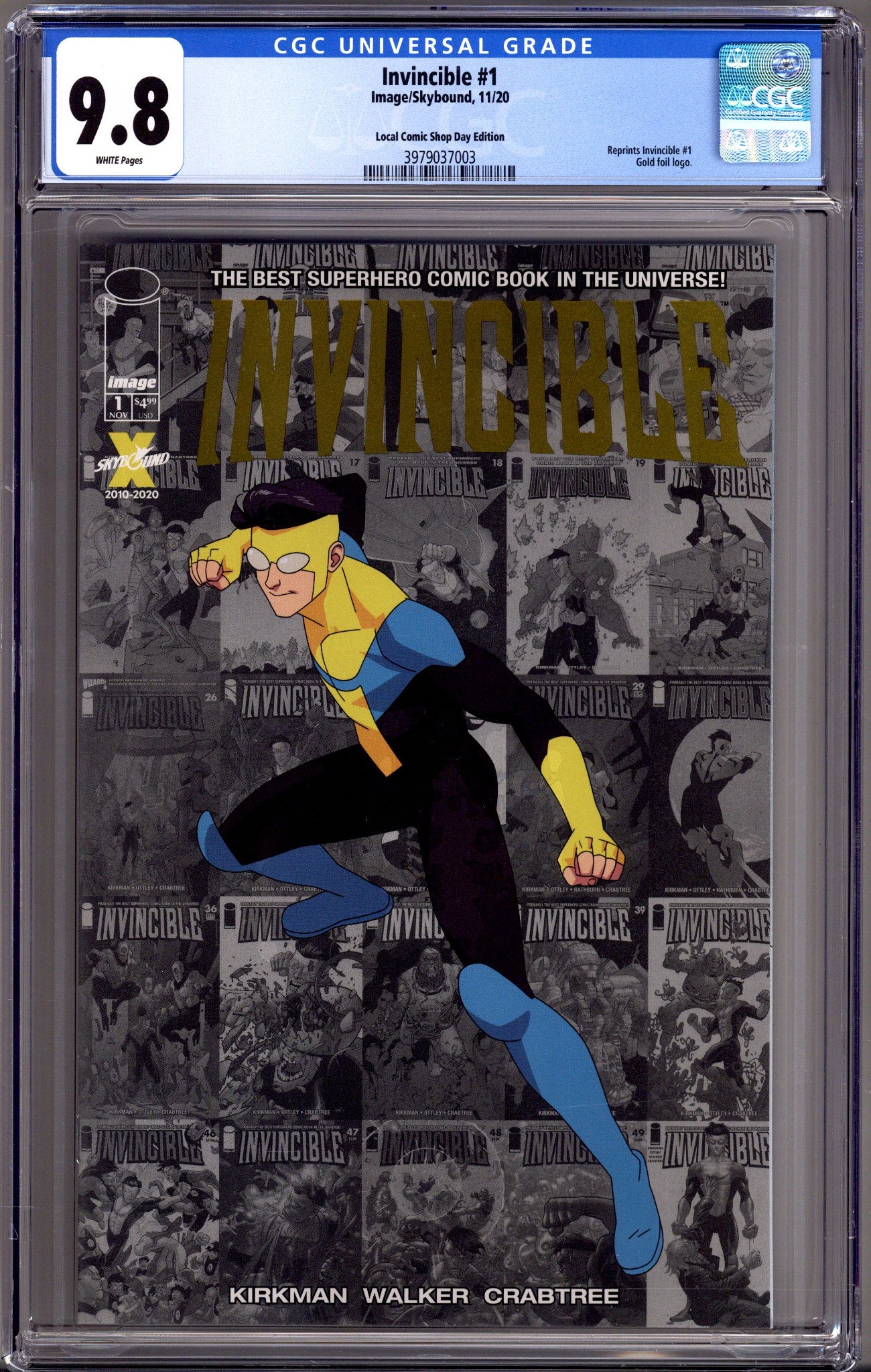 Invincible #1 Local Comic Shop Day 1 CGC 9.8 (NM/M) (2020) 