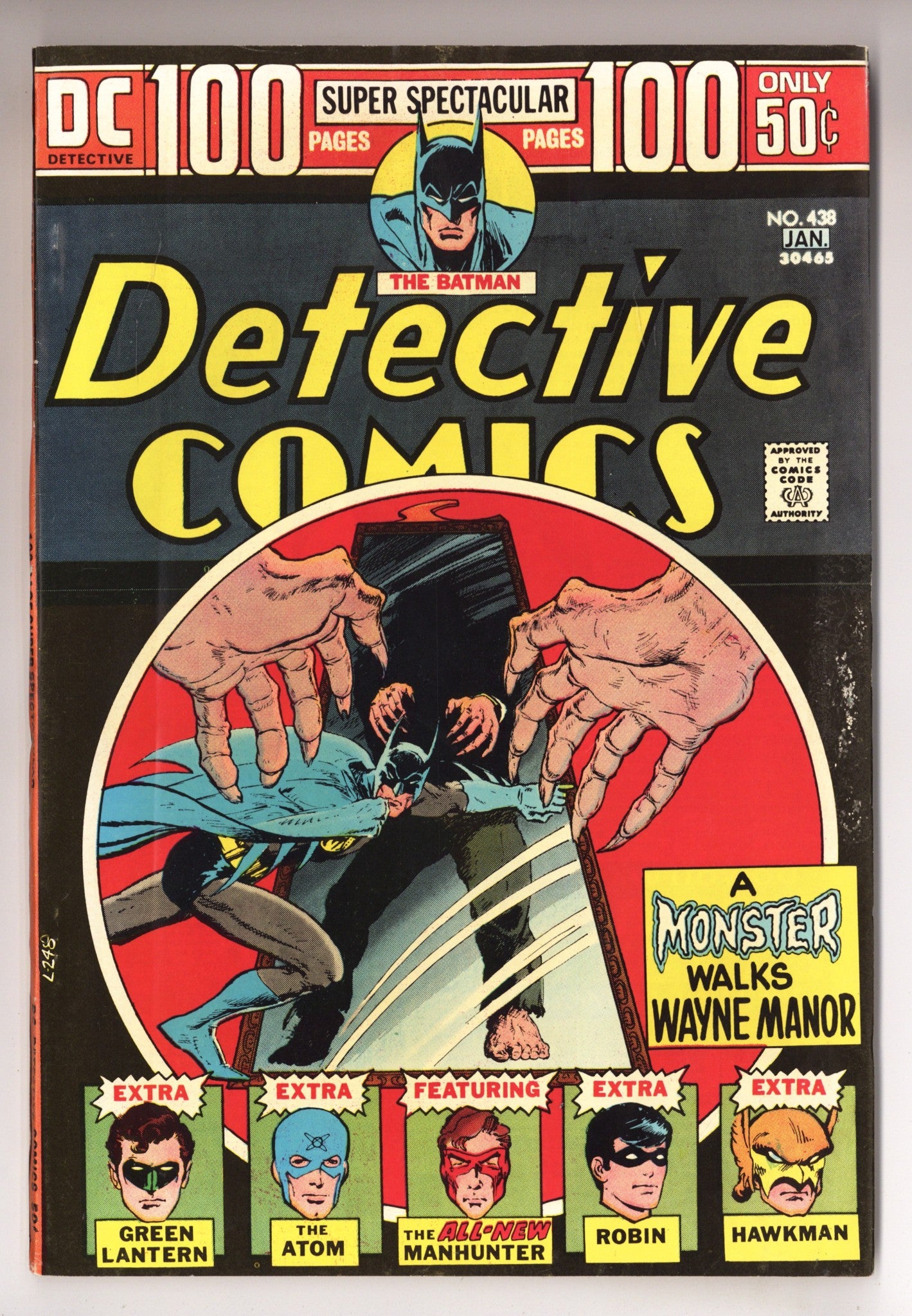 Detective Comics Vol 1 438 VG (4.0) (1973) 