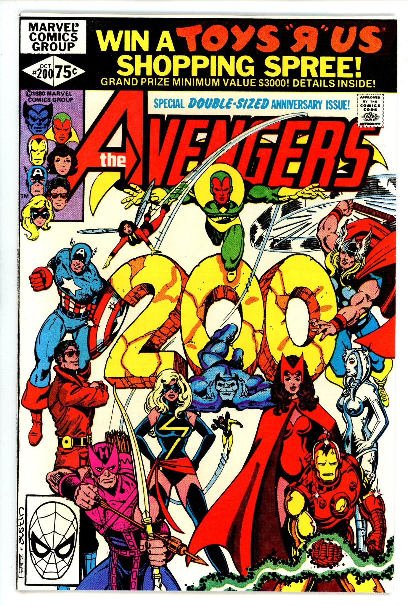 The Avengers Vol 1 200 VF/NM (9.0) (1980) 