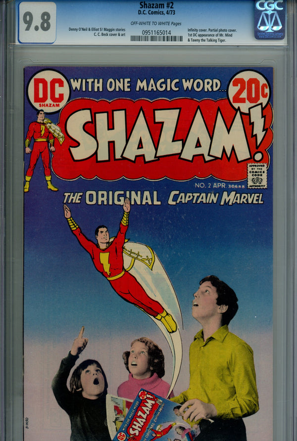 Shazam! Vol 1 2 CGC 9.8 (1973)