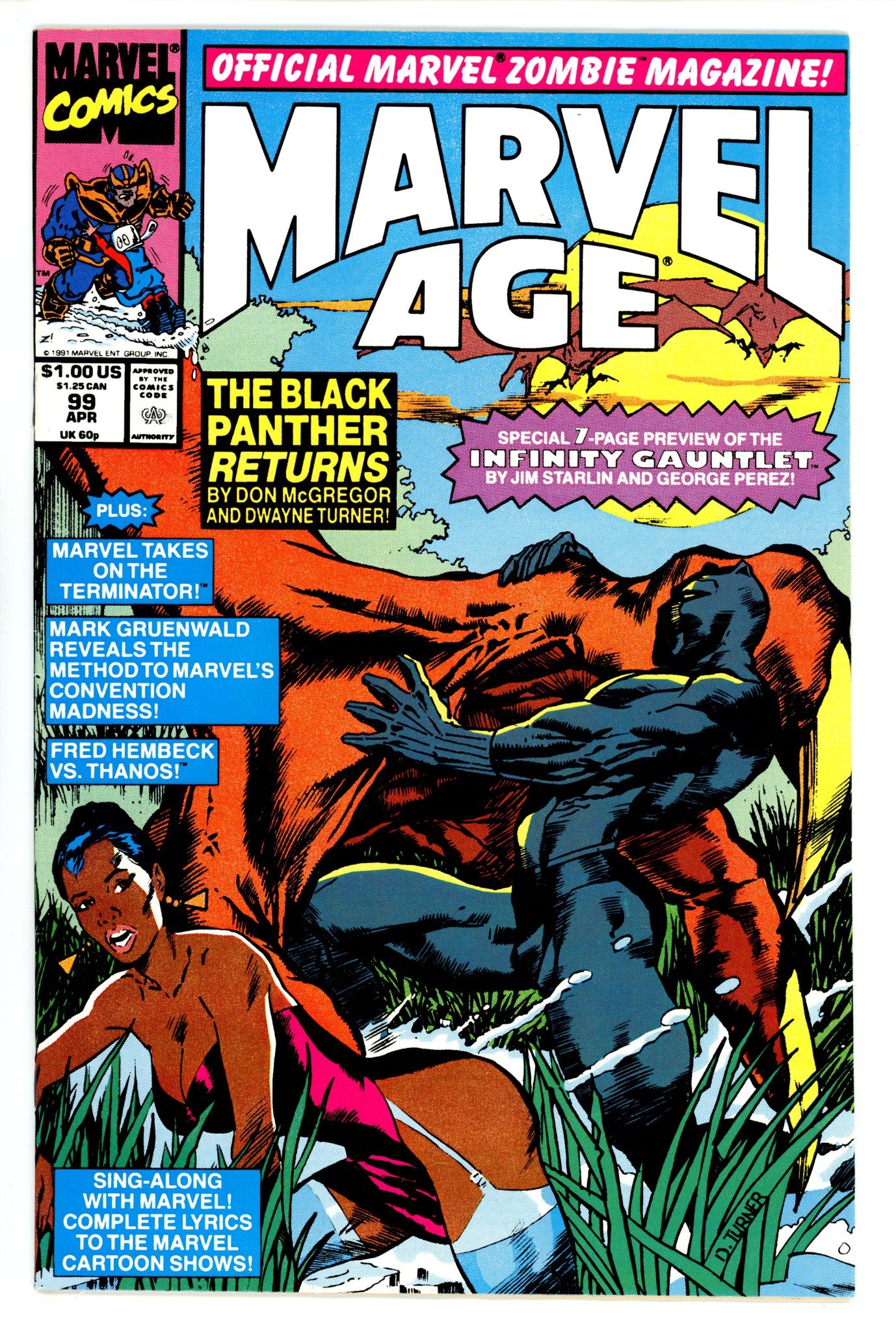 Marvel Age 99 VF (1991)