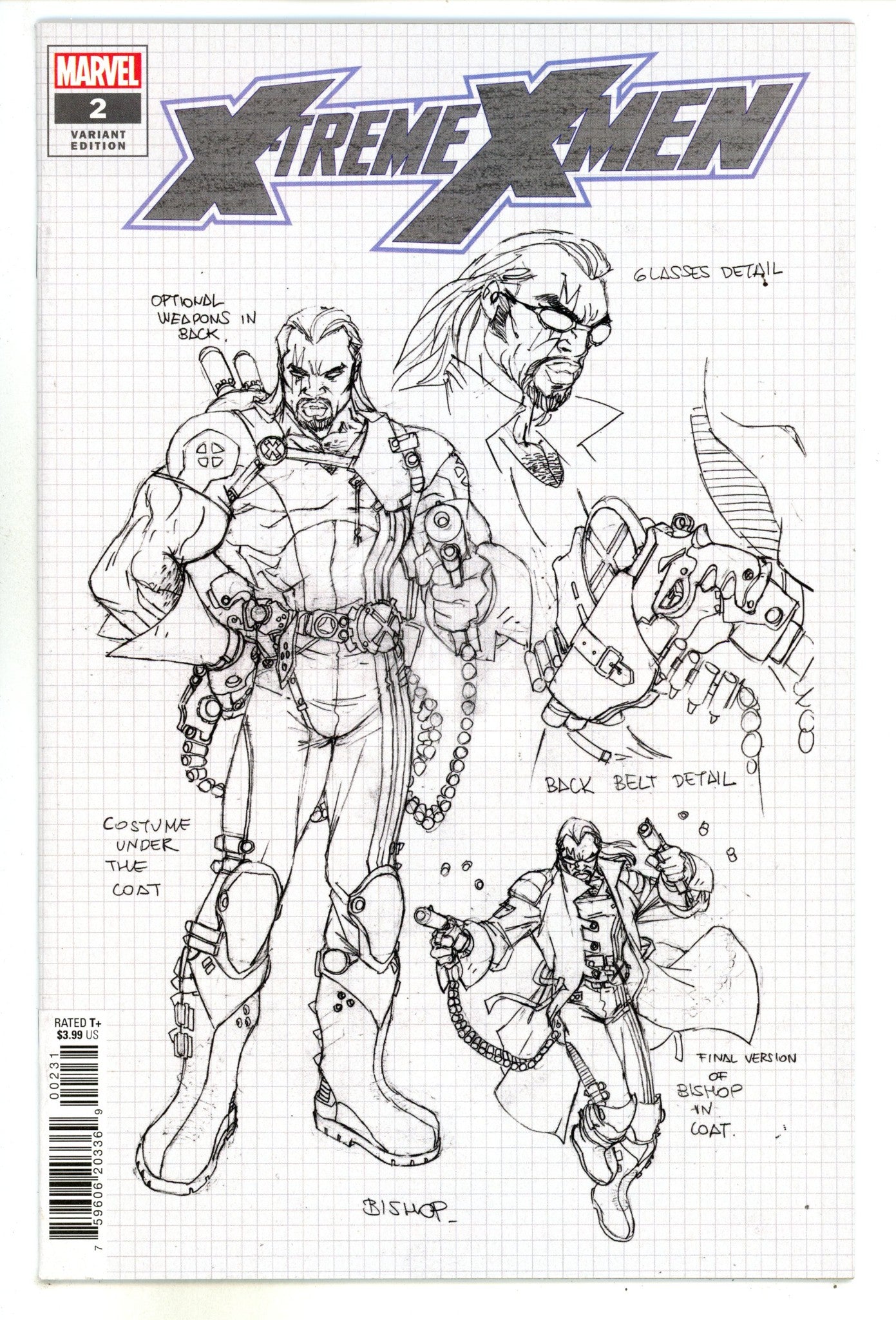 X-Treme X-Men Vol 3 2 High Grade (2023) Larroca Design Incentive Variant 