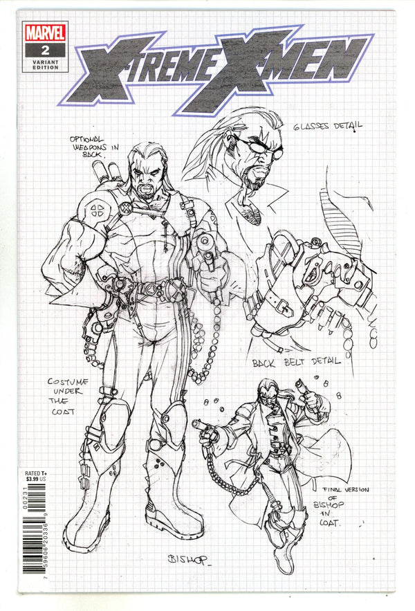X-Treme X-Men Vol 3 2 High Grade (2023) Larroca Design Incentive Variant