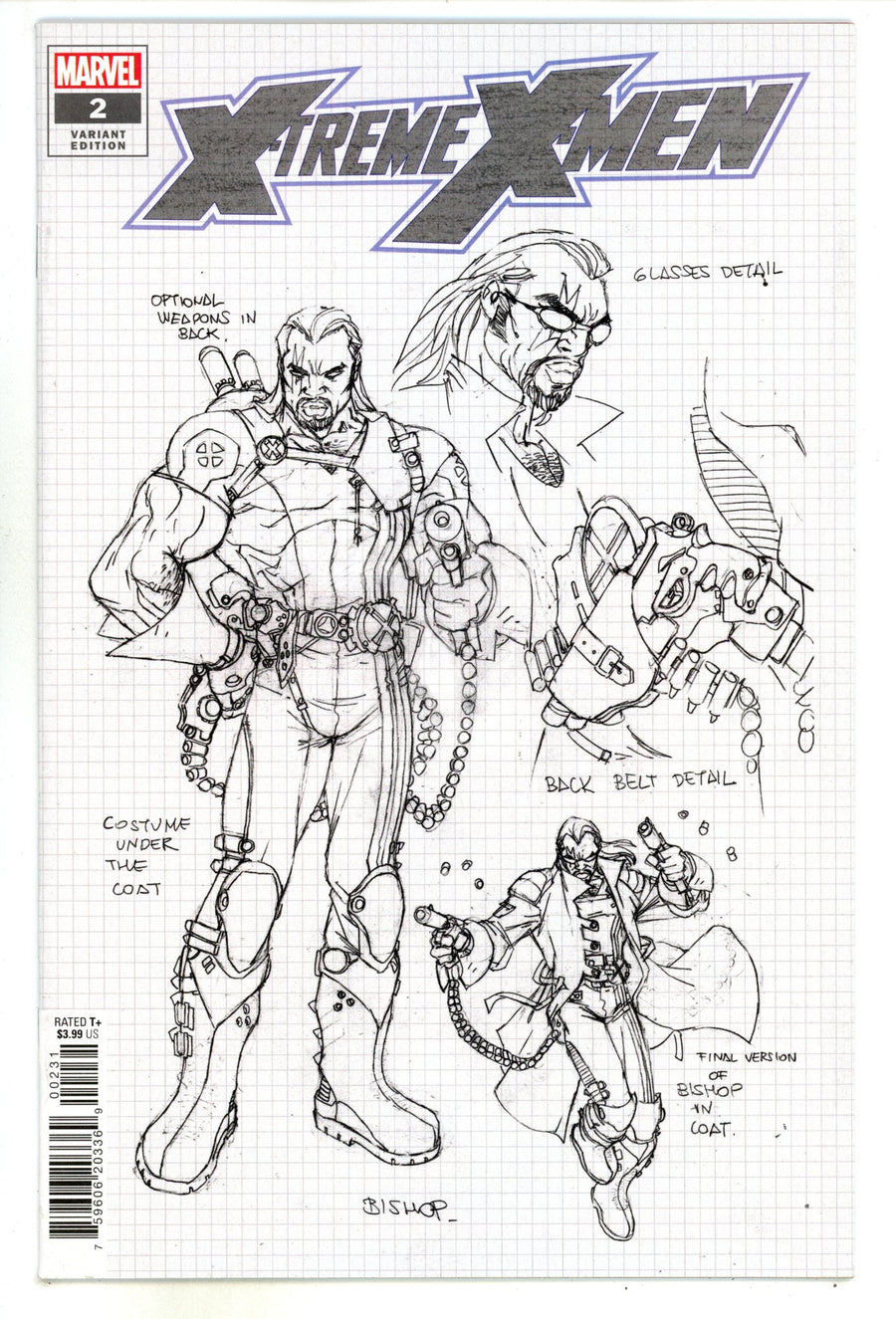 X-Treme X-Men Vol 3 2 High Grade (2023) Larroca Design Incentive Variant 