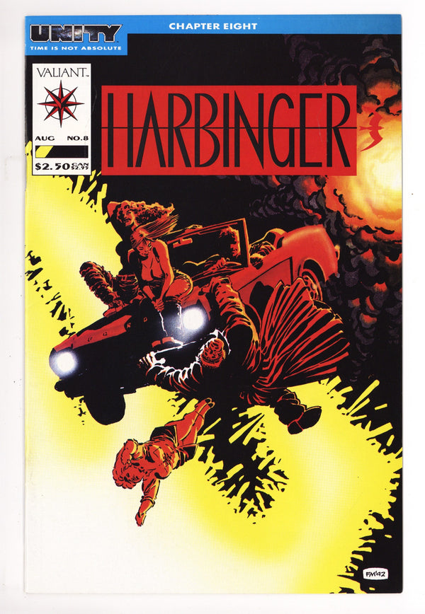 Harbinger Vol 1 8 High Grade (1992)