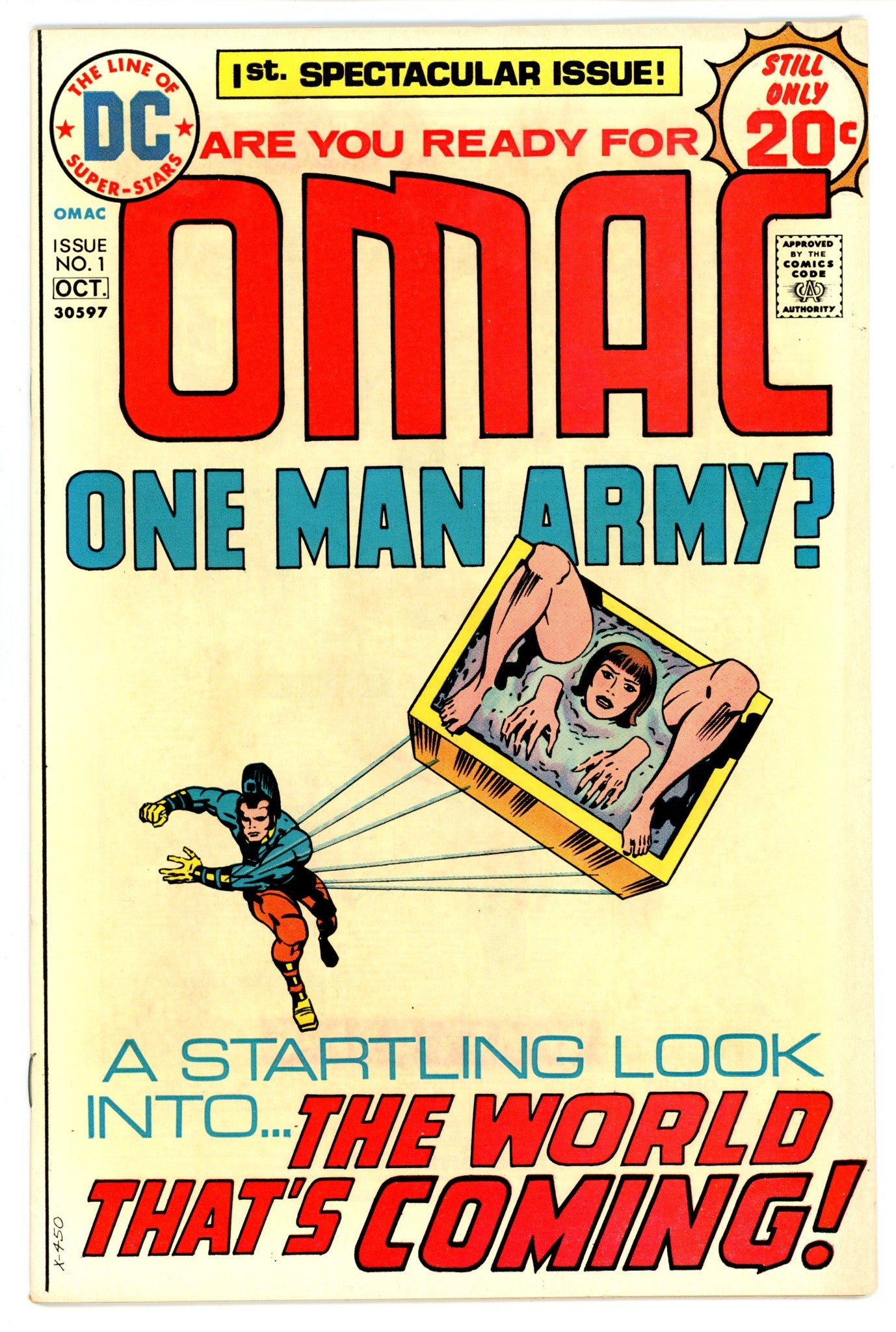 OMAC Vol 1 1 FN/VF (7.0) (1974) 