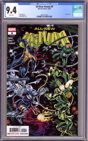 All-New Venom 9 CGC 9.4 (NM) (2025)