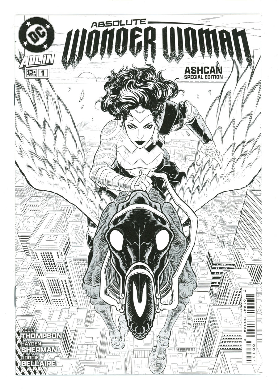 Absolute Superman And Absolute Wonder Woman 1 Ashcan 1 Nycc Ashcan Special Edition NM- (2024)