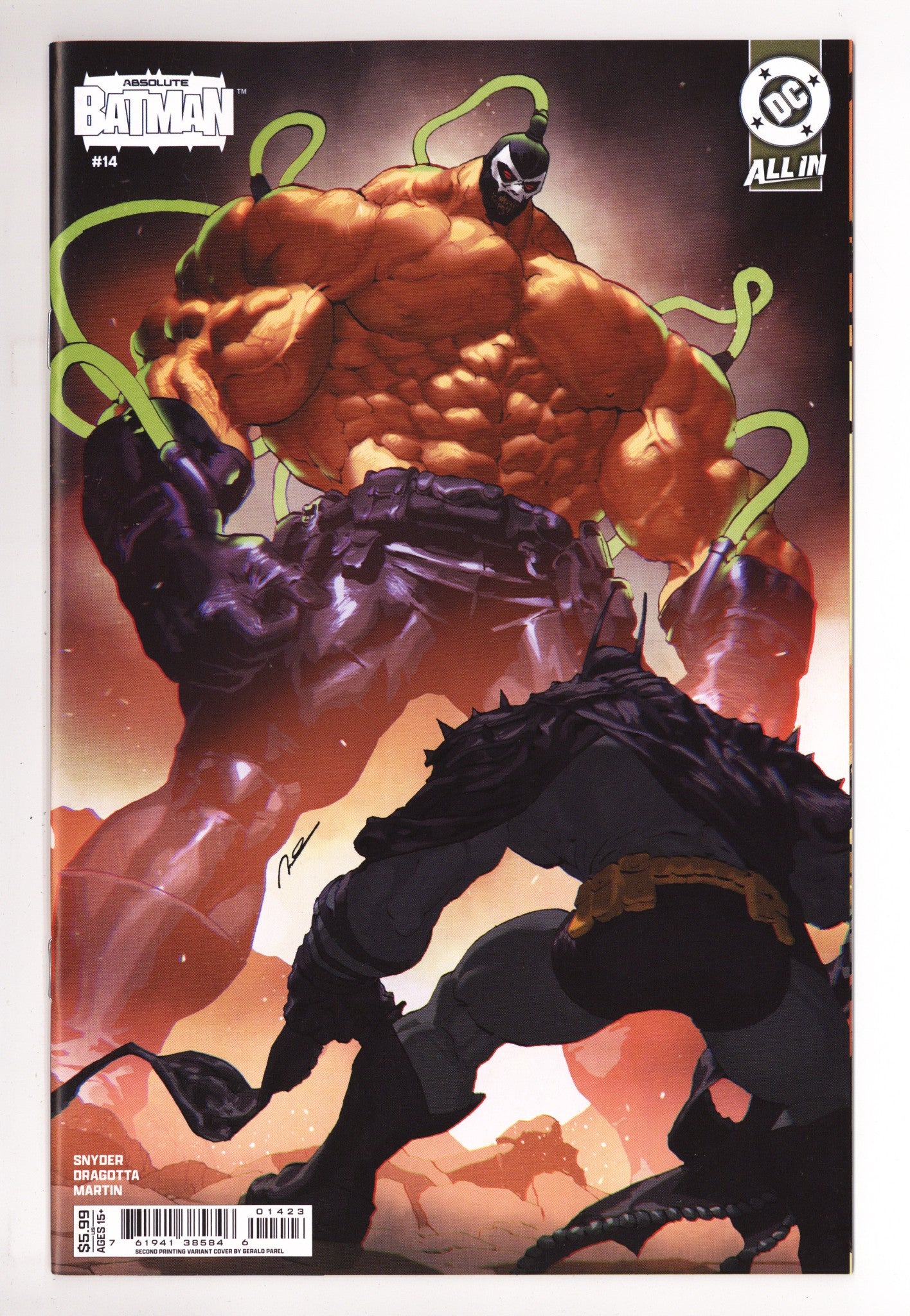 Absolute Batman  14 Parel  2nd Print Variant   (2026)