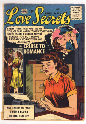 Love Secrets 51 GD/VG (3.0) (1956)
