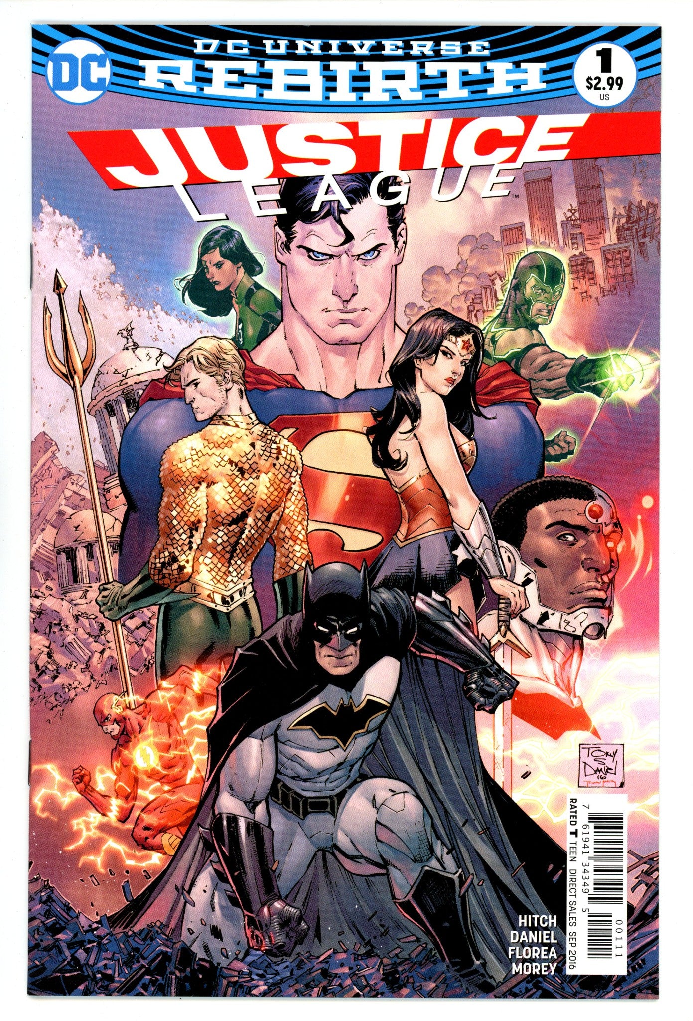 Justice League Vol 2 1 High Grade (2016) 