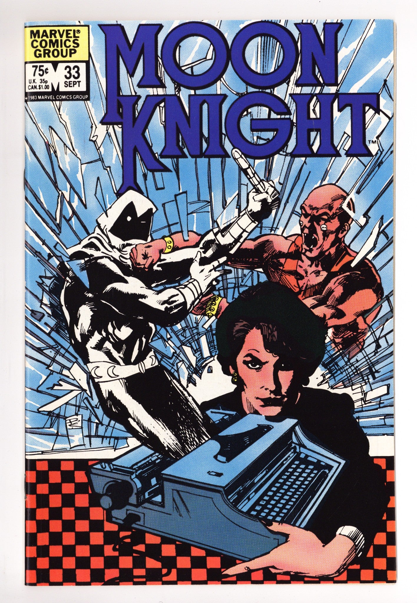 Moon Knight Vol 1 33 NM- (9.2) (1983) 
