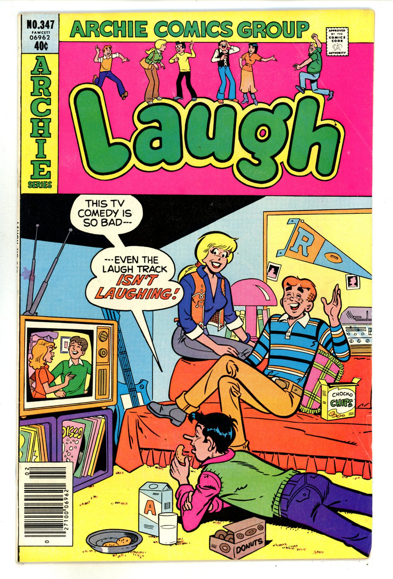Laugh Comics  347  Low Grade  (1980)  