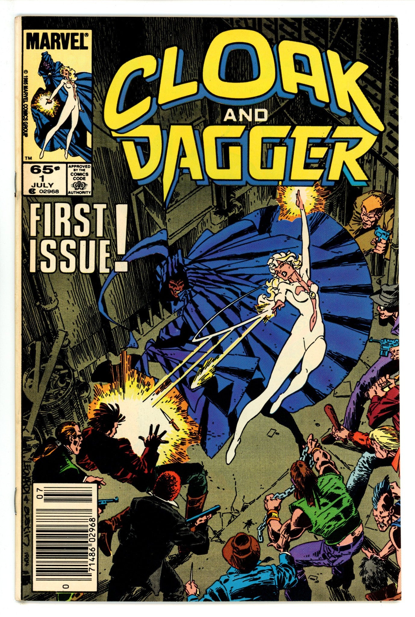 Cloak and Dagger Vol 2 1 Mid Grade (1985) Newsstand 