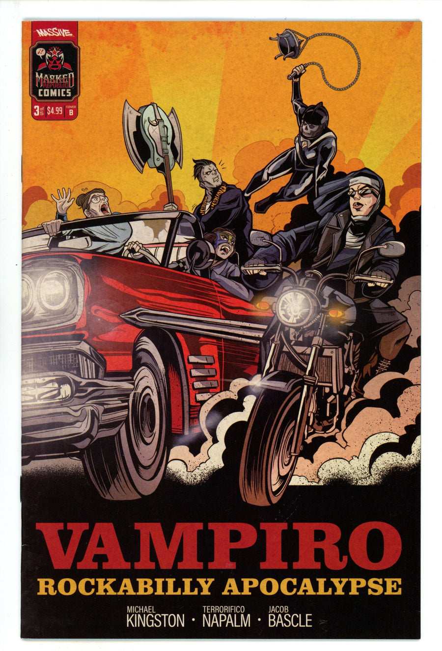 Vampiro: Rockabilly Apocalypse 3 High Grade (2024) Napalm Variant 