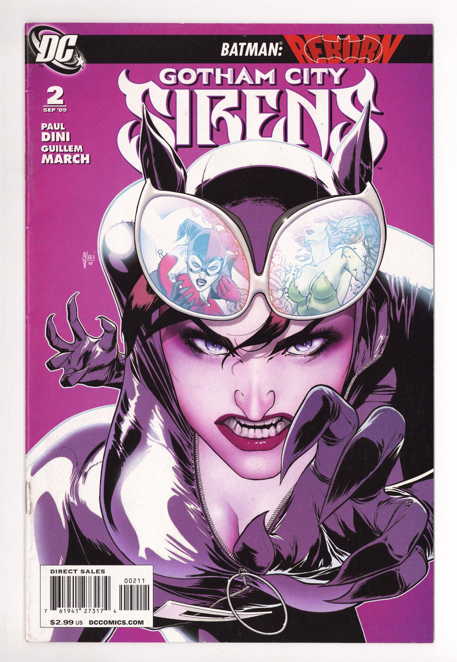 Gotham City Sirens Vol 1 2 Mid Grade (2009) 