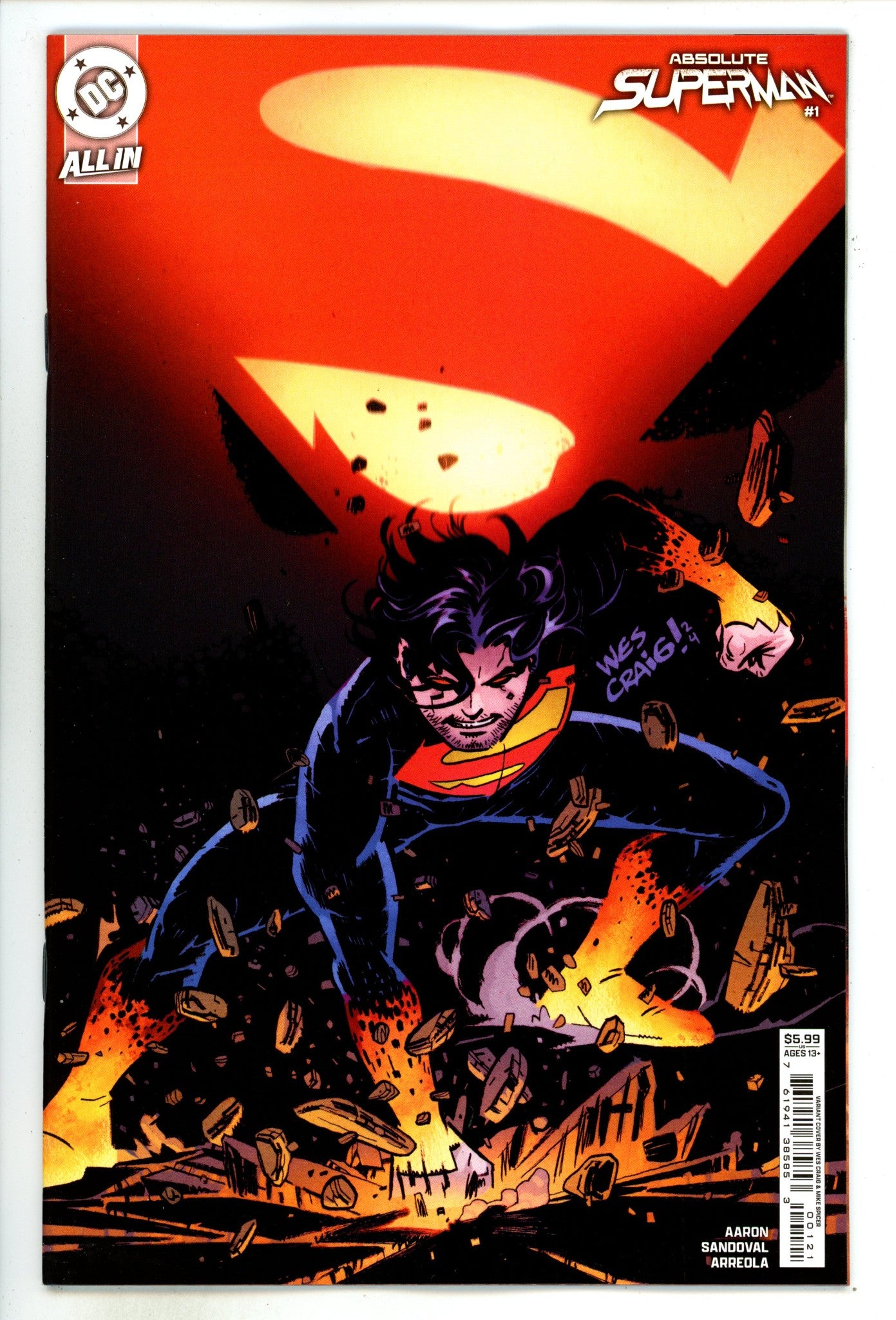 Absolute Superman 1 Craig Variant (2024)