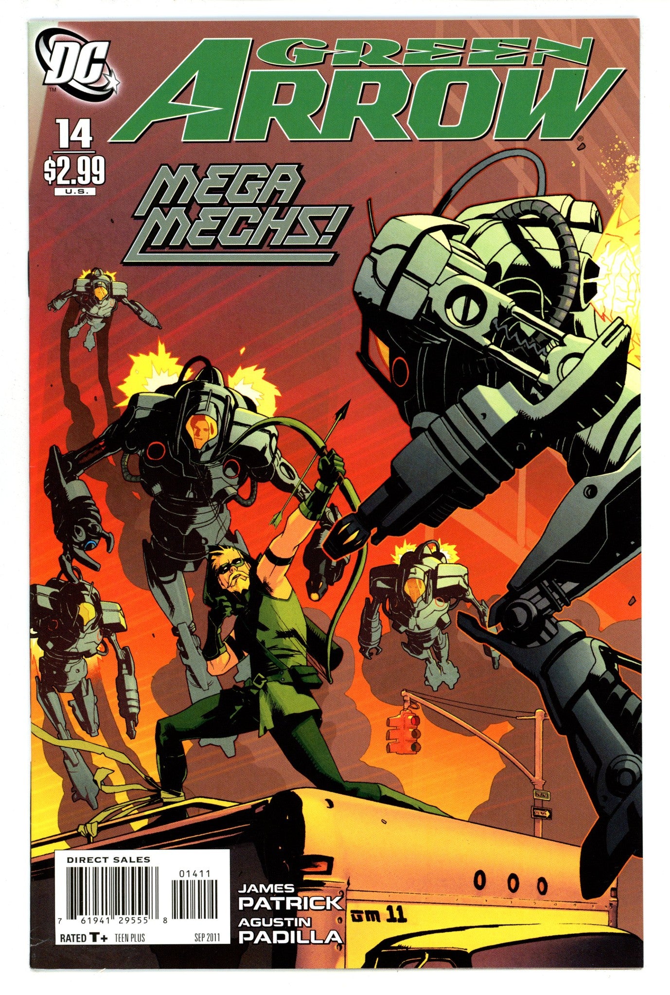 Green Arrow Vol 4 14 Mid Grade (2011) 