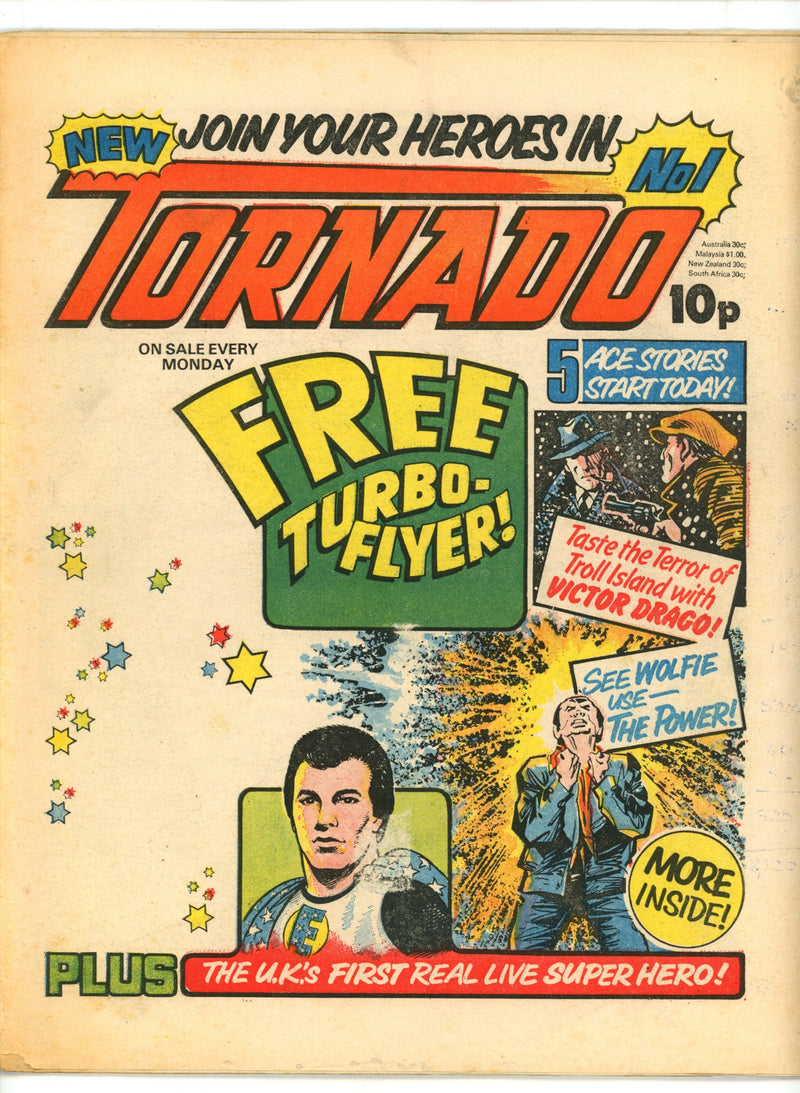 Tornado 1 VG+ (4.5) No Gift (1979) 