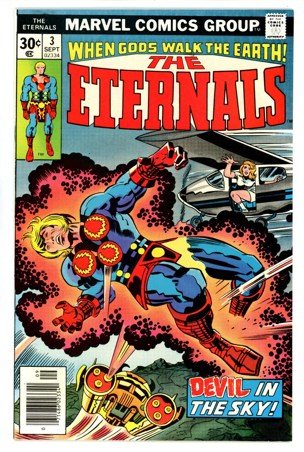 The Eternals Vol 1 3 VF/NM (9.0) (1976)