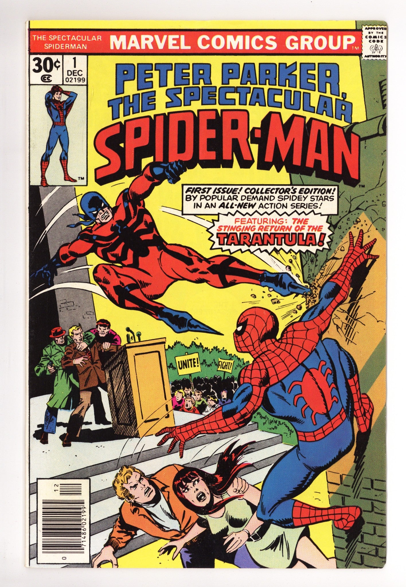 The Spectacular Spider-Man Vol 1 1 VF- (7.5) (1976) 
