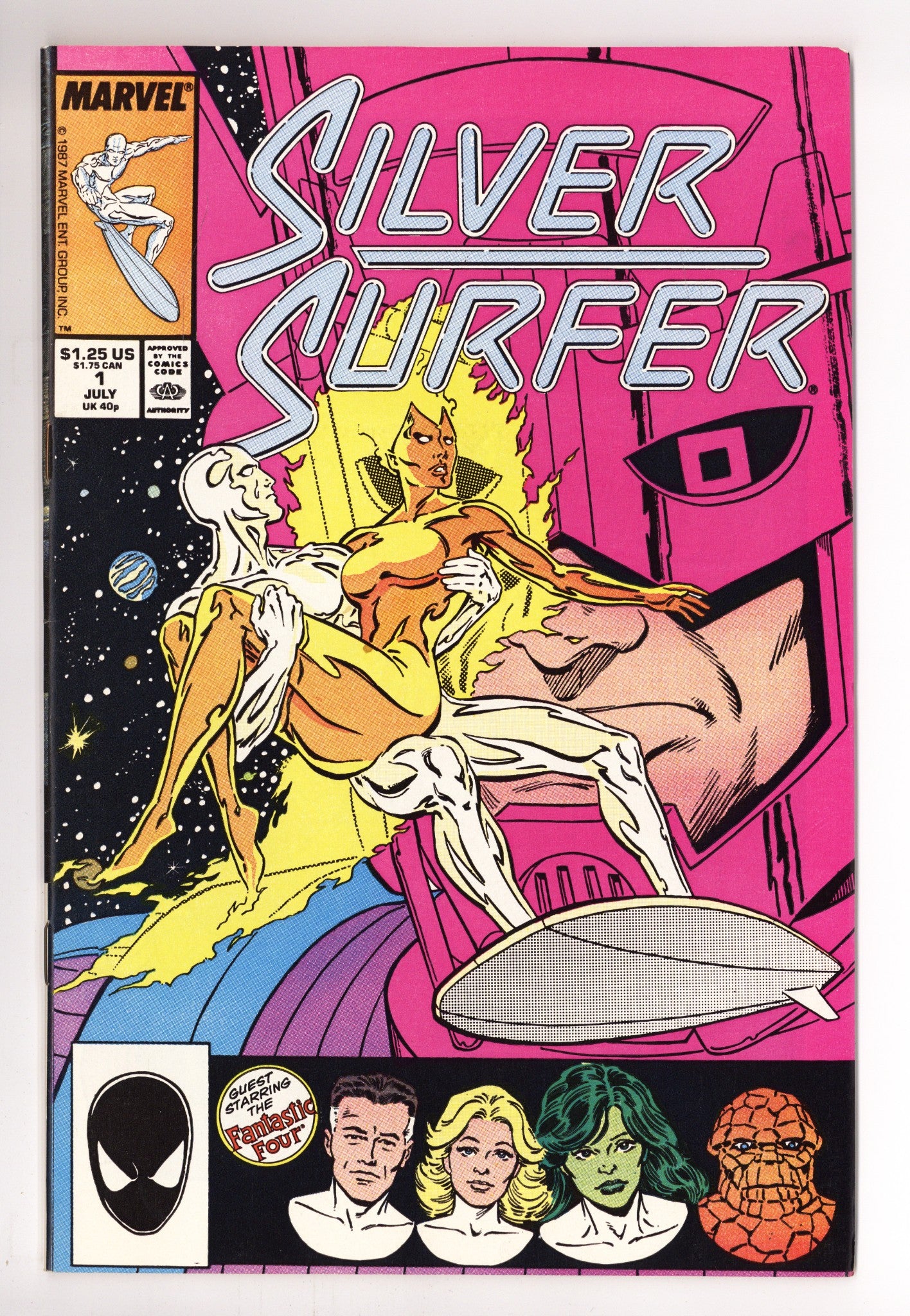 Silver Surfer Vol 3 1 High Grade (1987) 