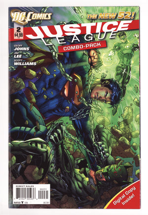 Justice League Vol 1 2 High Grade (2011) Combo-Pack Variant