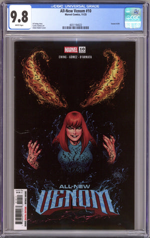 All-New Venom 10 CGC 9.8 (NM/M) (2025) 