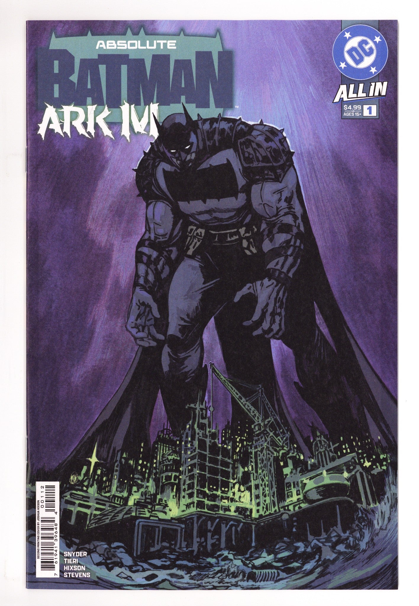 Absolute Batman Ark-M Special 1 2Nd Print (2026)