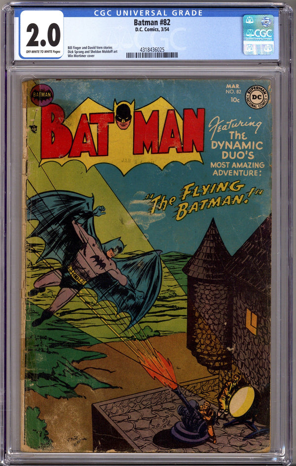 Batman Vol 1 82 CGC 2.0 (GD) (1954)