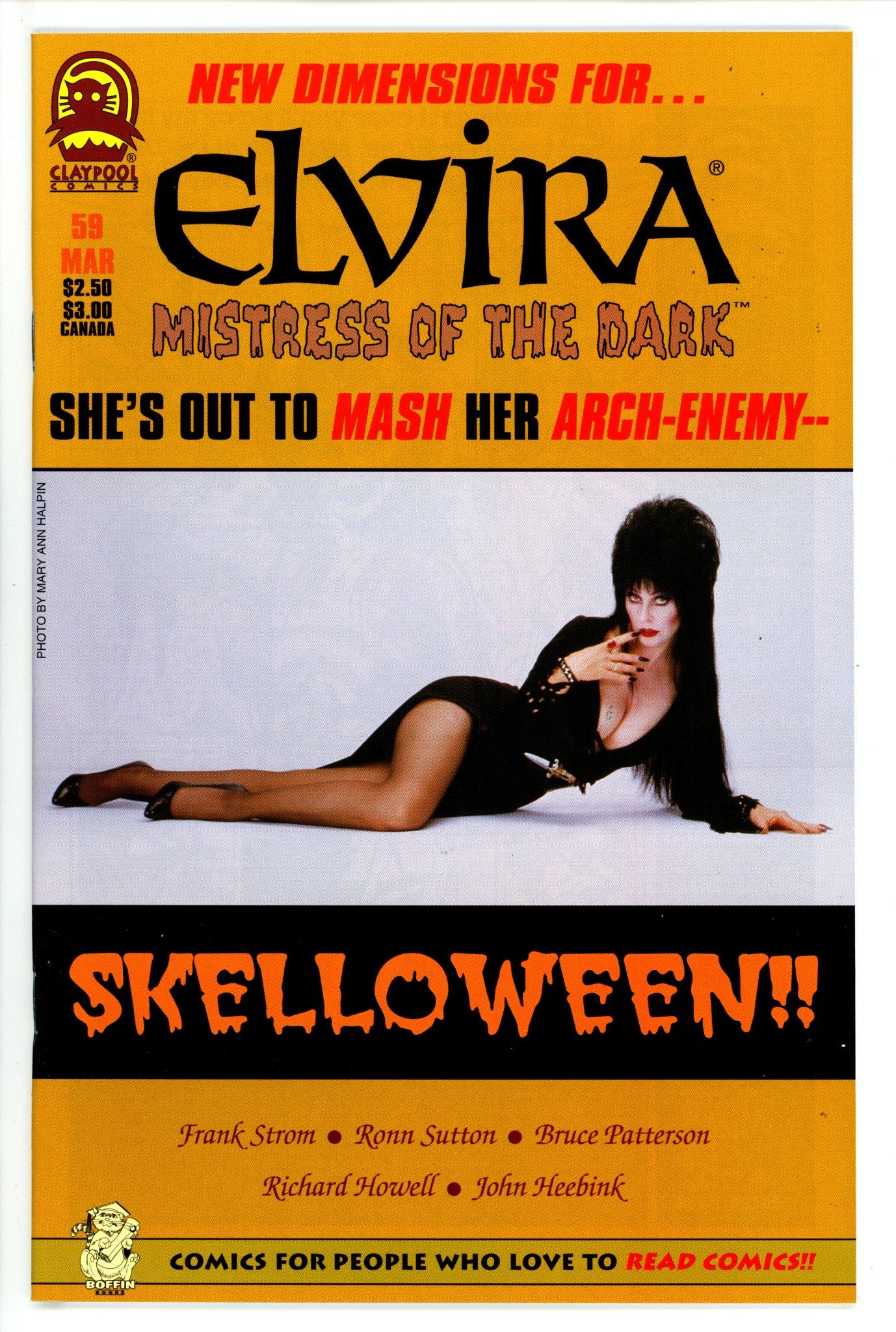 Elvira Mistress of the Dark 59 NM- (1998)